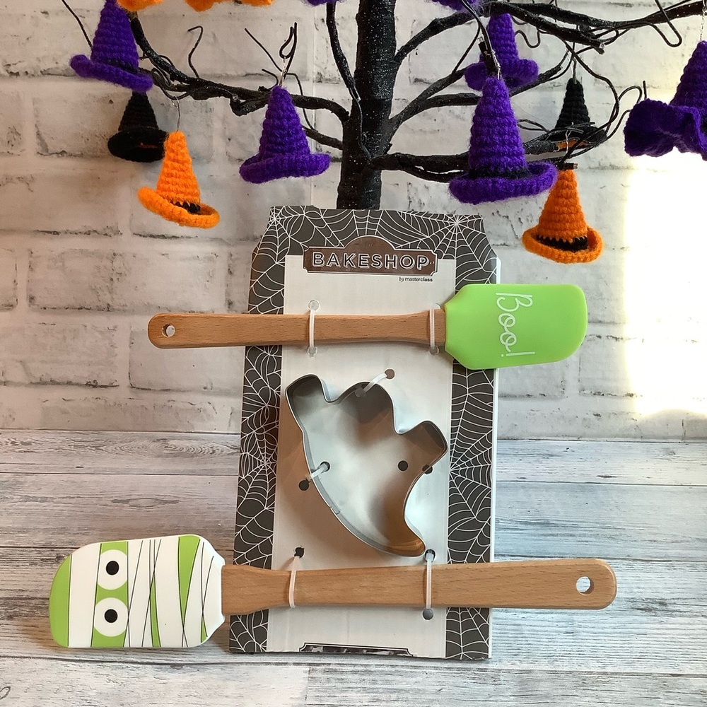 Masterclass Bakeshop 3PC Mummy Spatula & Cookie Cutter Set